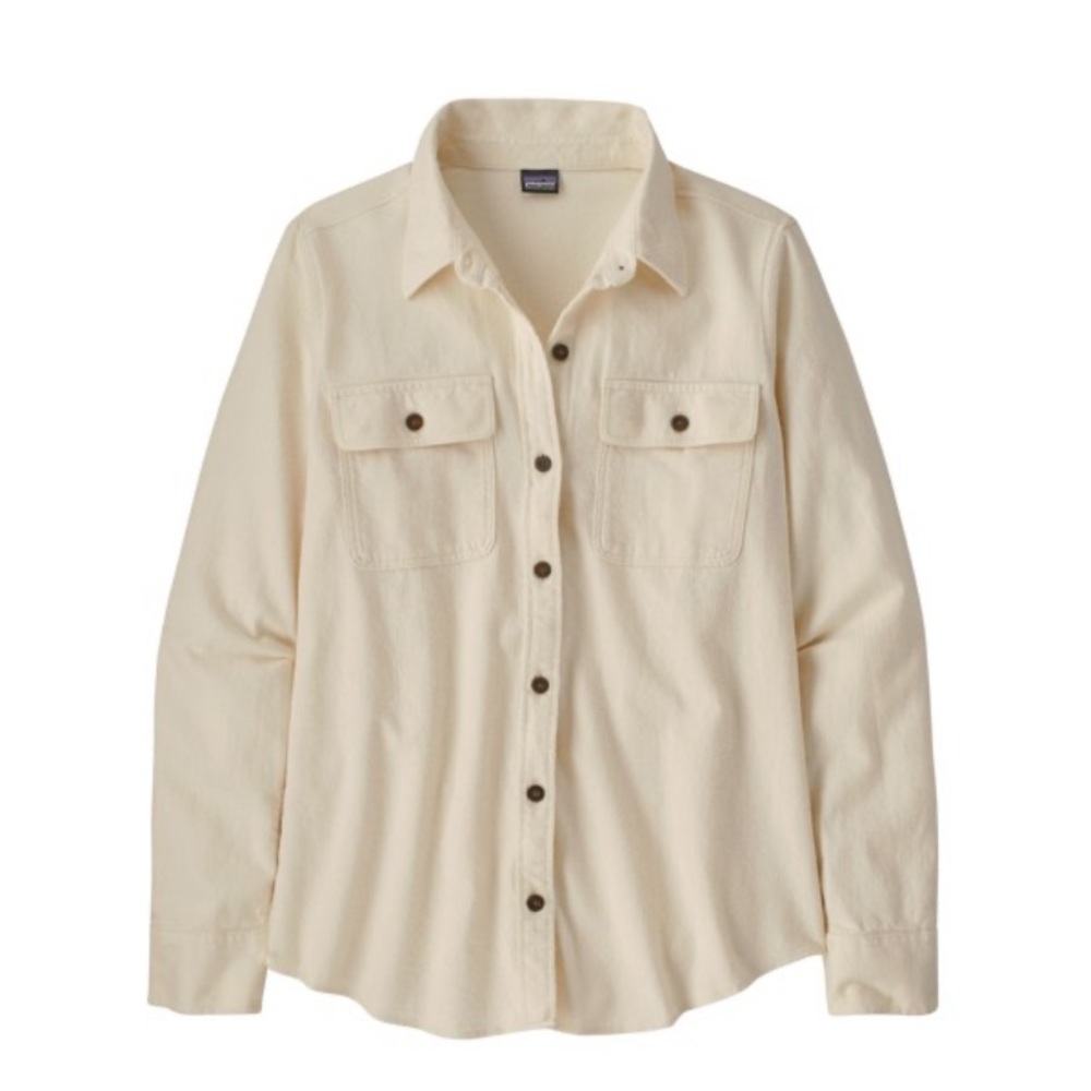 Patagonia Women's Long-Sleeved Organic Cotton Midweight Fjord Flannel Shirt